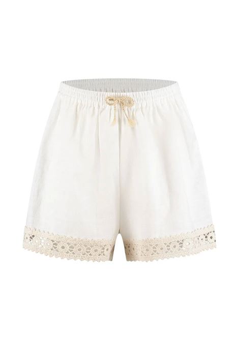 Shorts in pizzo ZIMMERMANN KIDS | 1306ARS251IVO